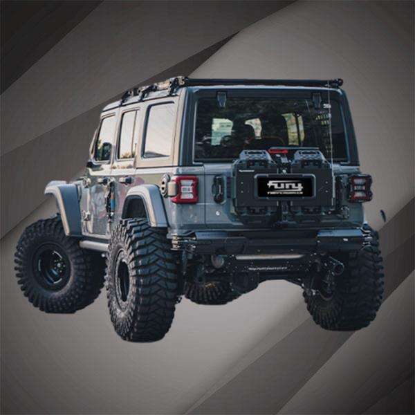 Upgrade your off-road experience with durable side steps for your 4 door Jeep