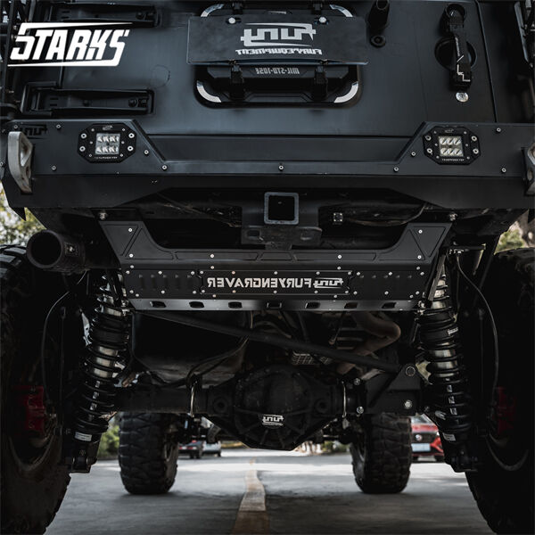 Upgrade your off-road capabilities with a durable rear bumper and tire carrier.