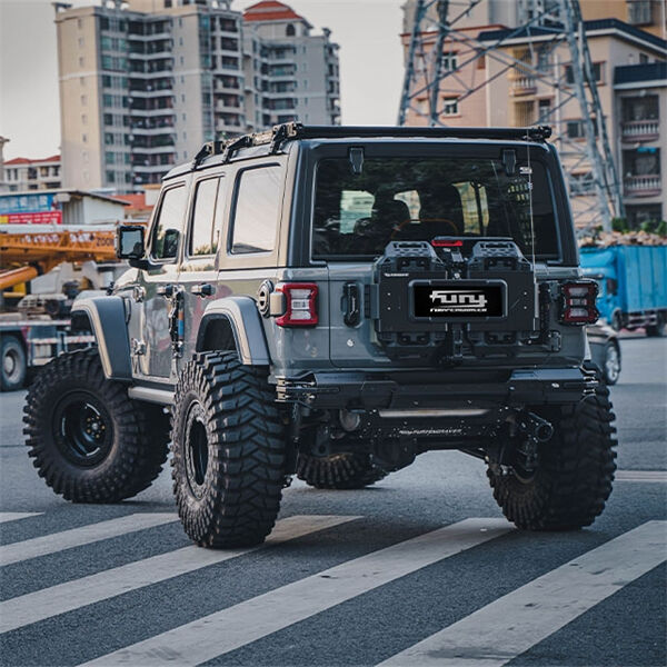 Necessitas Jeep Wrangler Tiro Carrier on Your Next Adventure.