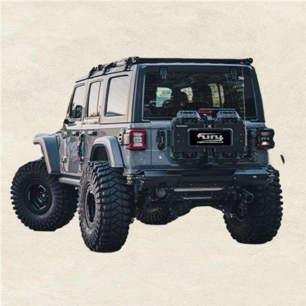 Protect your Jeep's body while adding a custom touch with nerf bars
