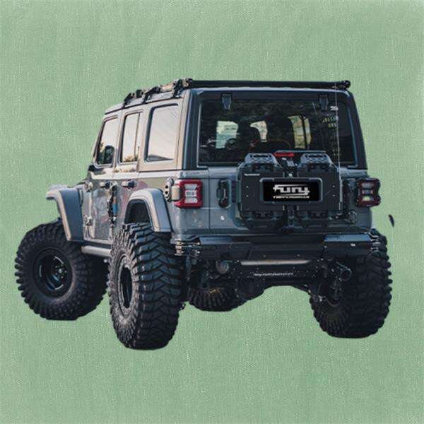 Get Ready for Anything with a Rear Jeep Bumper and Tire Carrier