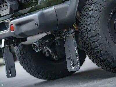 Front bumper upgrades stack efficiently for warehouse space savings