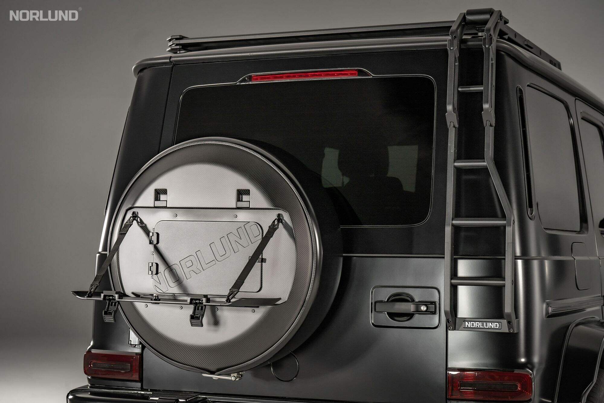 طقم دمج الإطارات الاحتياطية من Norlund لسيارة Mercedes-Benz G G63/W463A