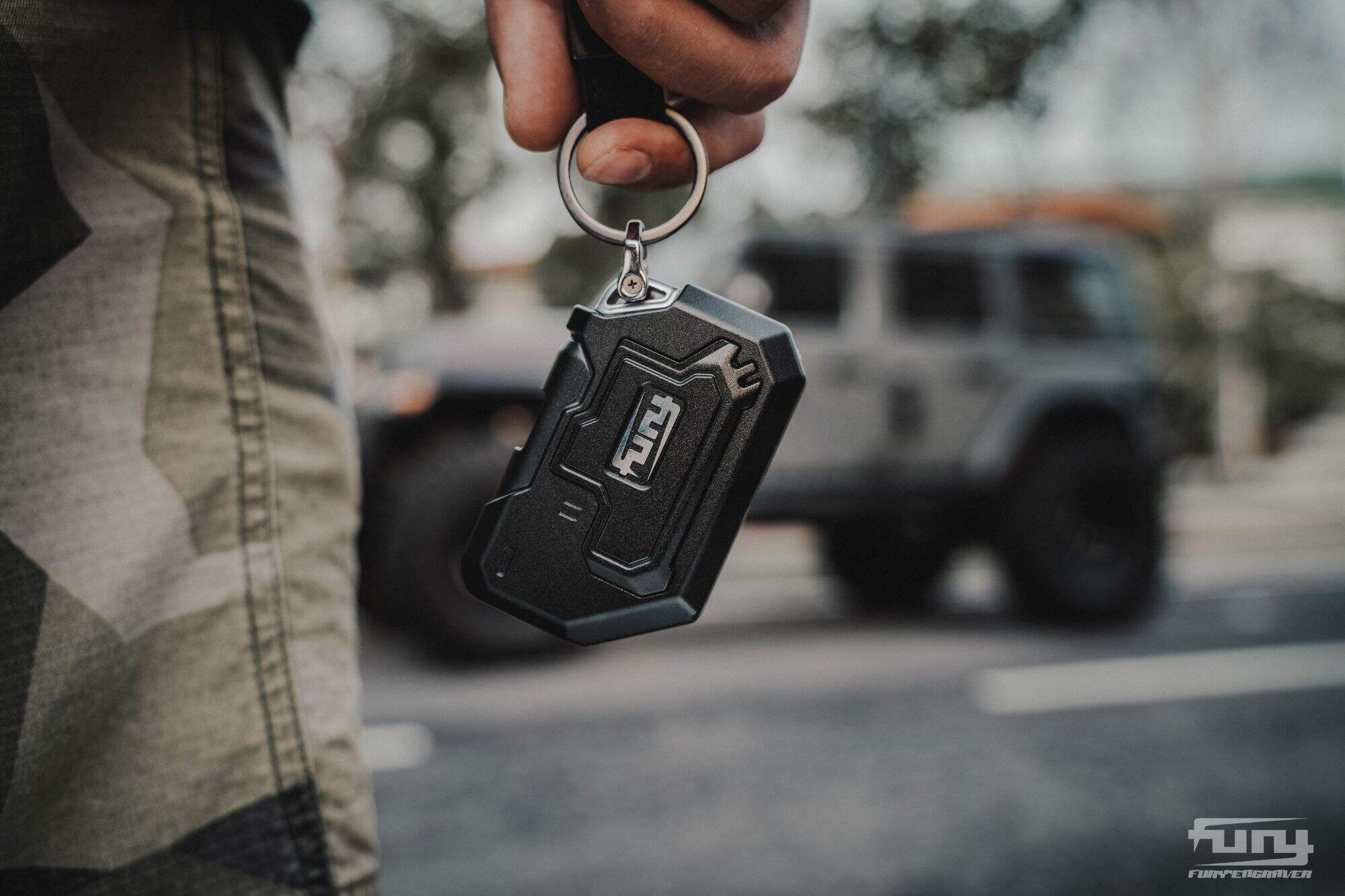 Fury Key Case Cover Zubehör für Jeep Wrangler