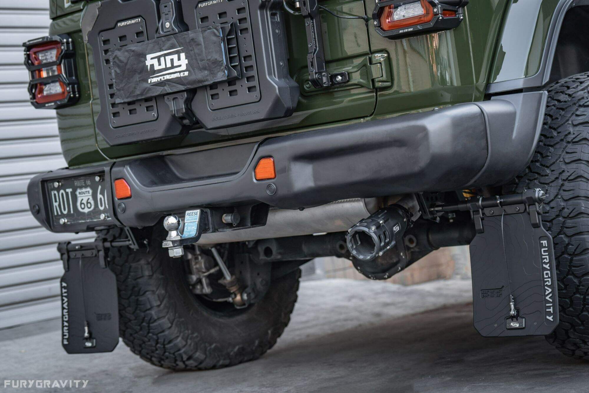 Fury MUD GUARDS برای JEEP WRANGLER JL