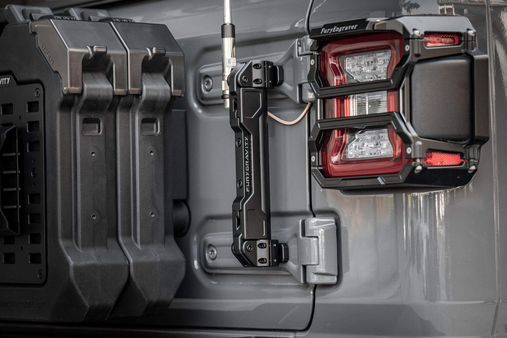 Suporte de mastro Fury para Jeep Wrangler