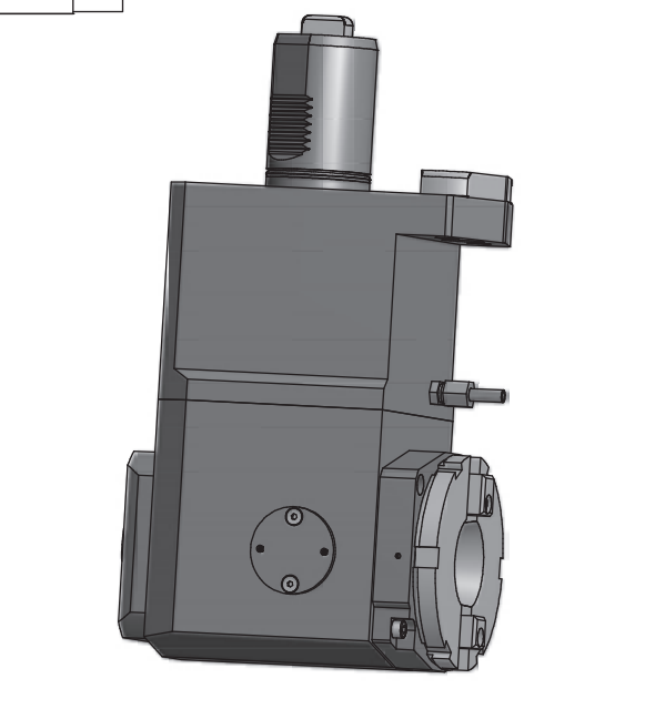 Drilling and milling head 50.40V3MP610R for Mazak MP610 Turret details
