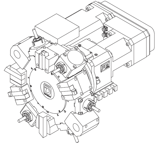 Duplomatic Automation tool turret systems DM-16-12-2 details