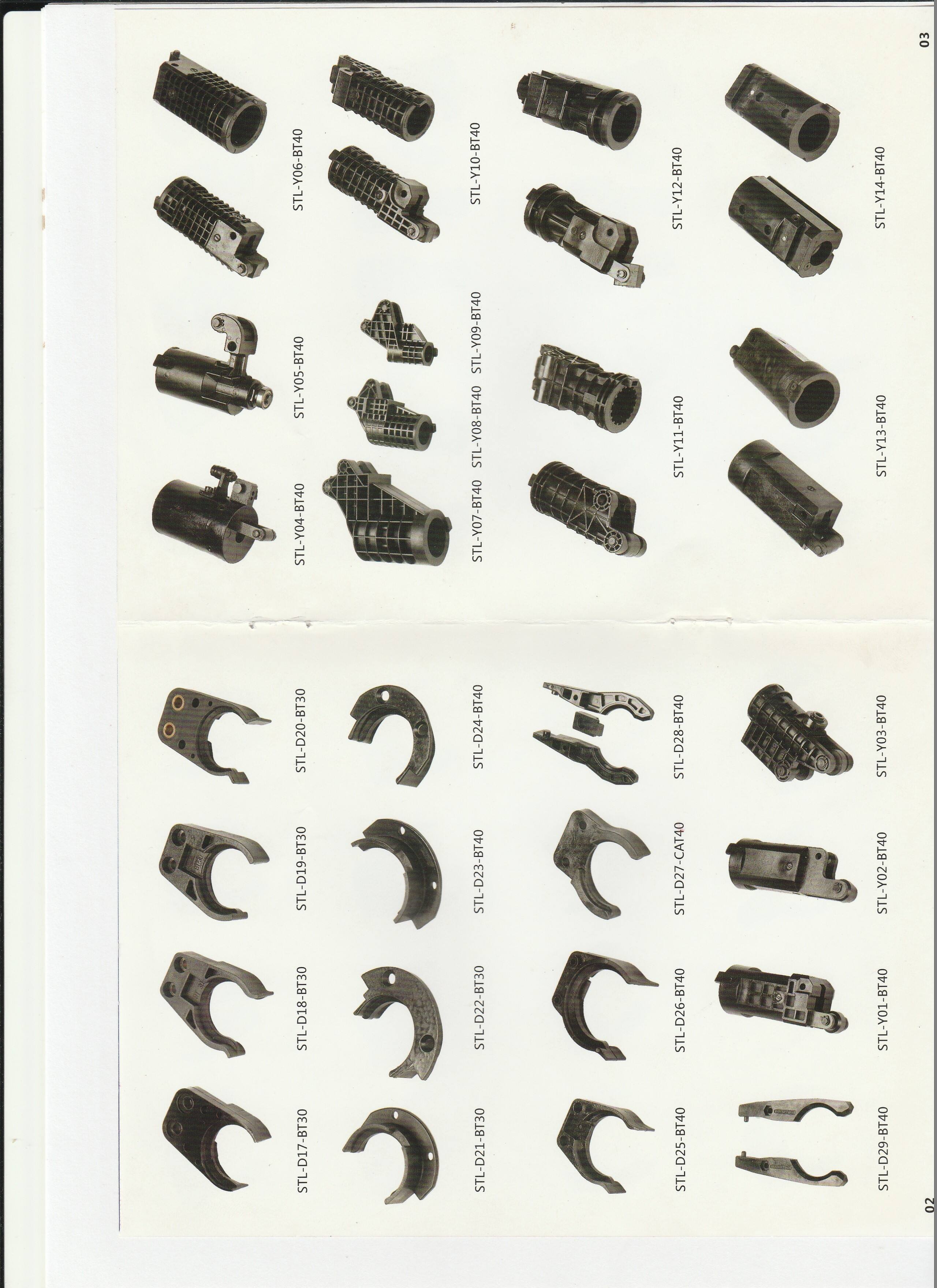 Tool holder BT40 654467 for BROTHER machining center tool library manufacture