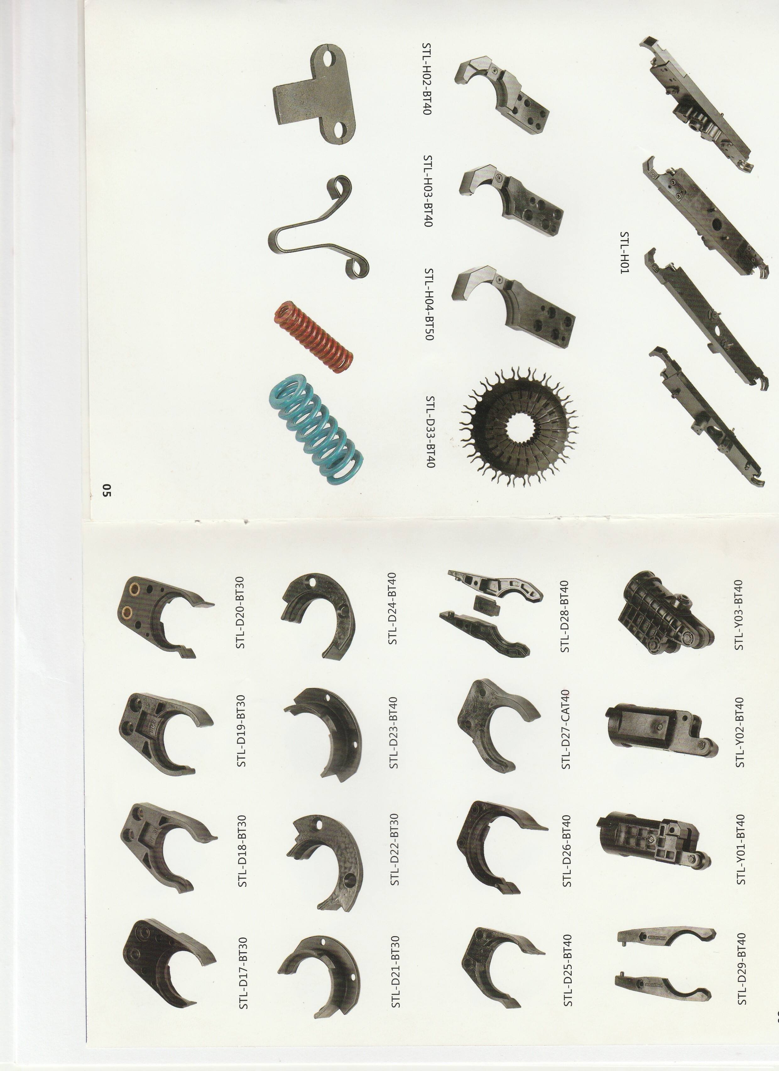 Tool holder BT40 654467 for BROTHER machining center tool library manufacture