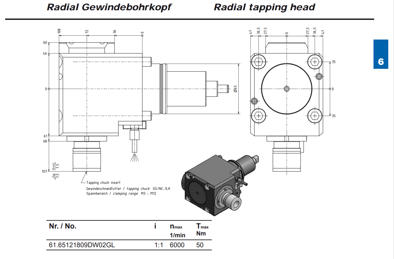 Drilling and milling head 40.653218  for Doosan PUMA CNC lathe turrets manufacture