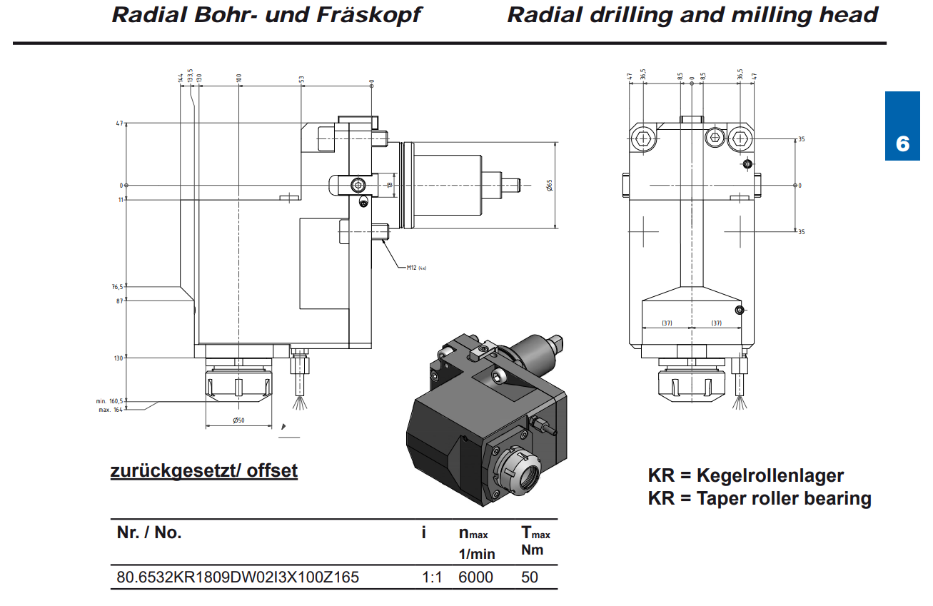 Drilling and milling head 40.653218  for Doosan PUMA CNC lathe turrets details