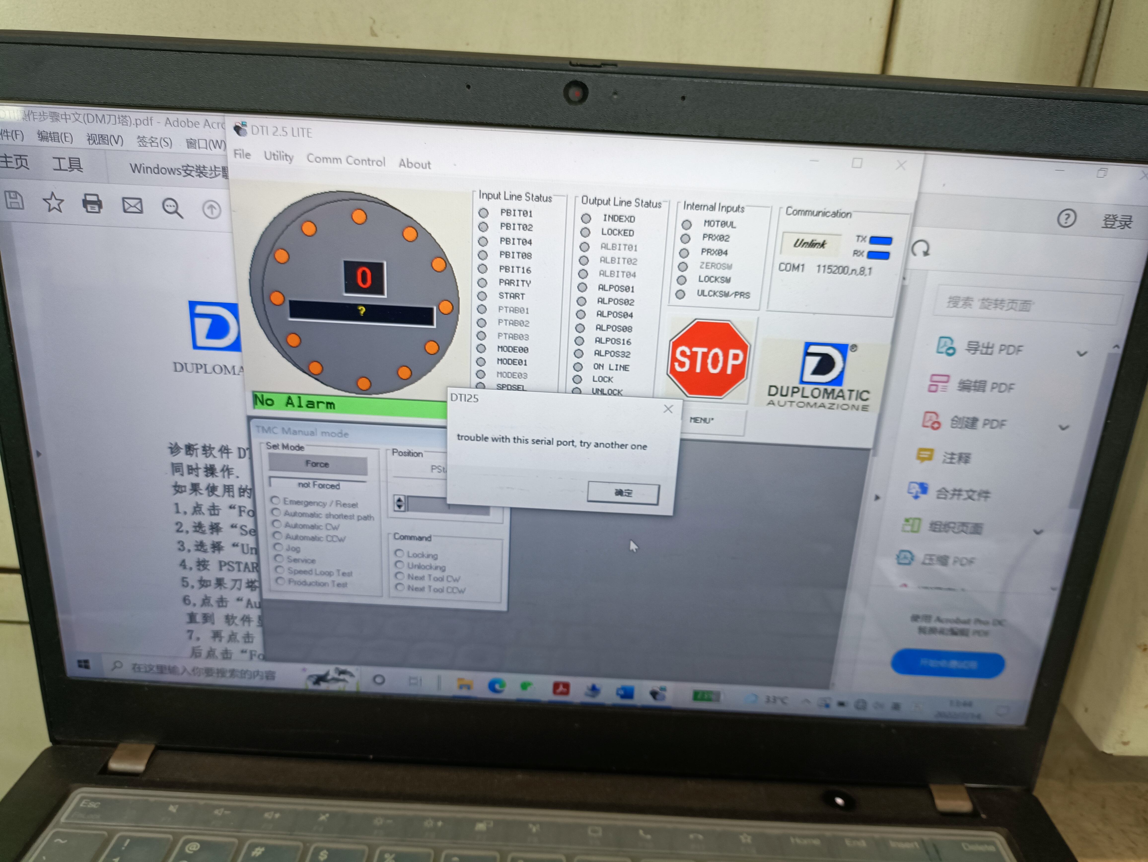 Duplomatic Automation tool turret systems DM-16-12-2 manufacture