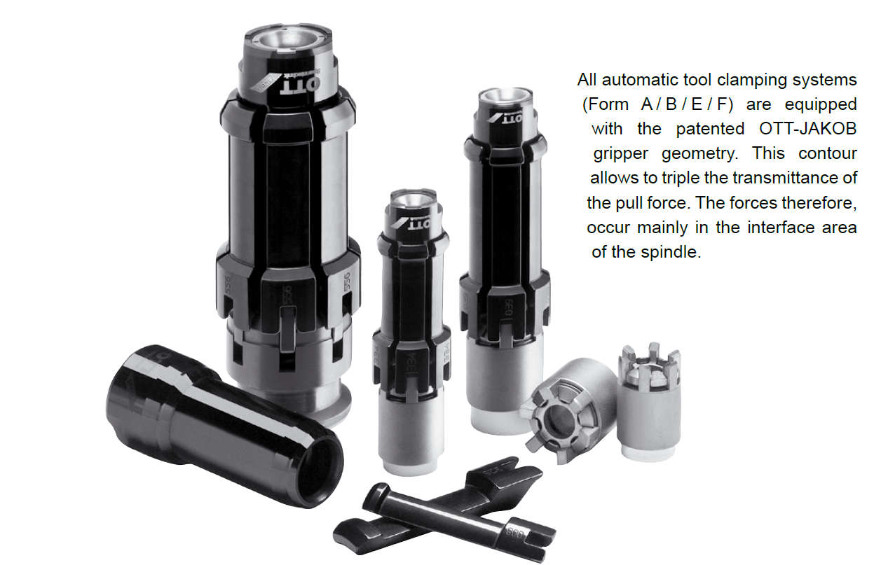OTT-JAKOB Spanntechnik Gripper with holder 95.101.506.3.2 details