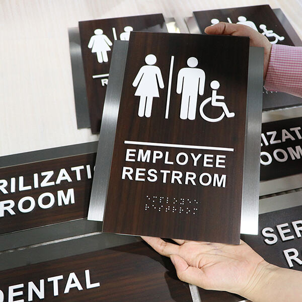 Different Types of ADA Restroom Signs