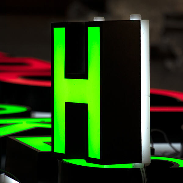 Illuminated channel letters Manufacturer & Supplier in China - Shenyang ...