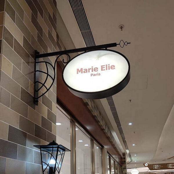 Double your impact with double-sided signs.