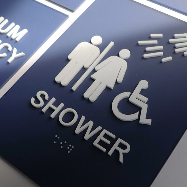 ADA Compliant Signage Features