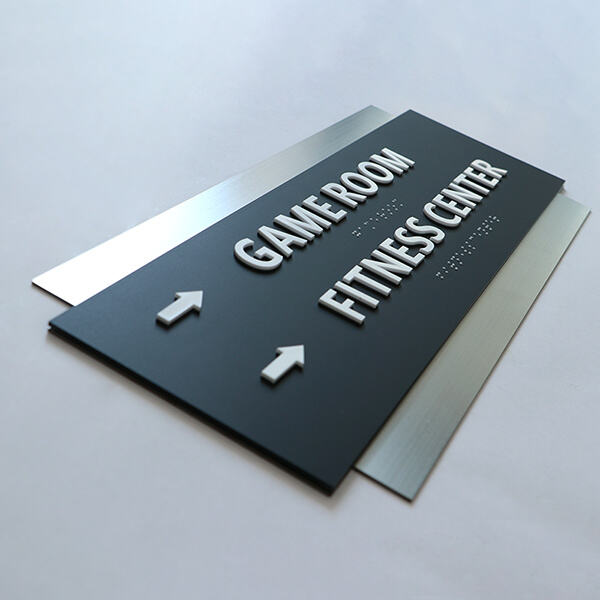 Innovation in Custom Braille Signs