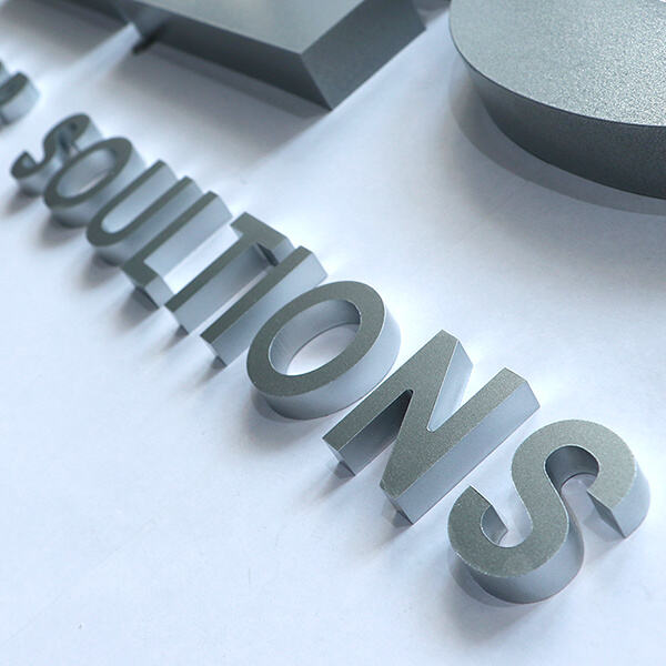 The beauty of stainless steel letters for your home or business