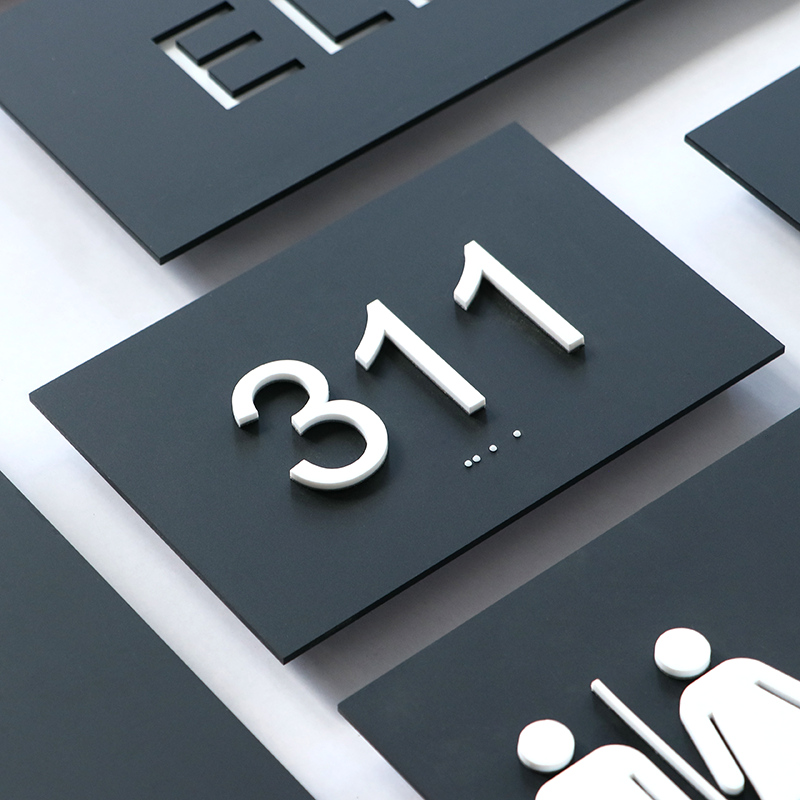 Choosing the Best Hotel Room Door Number Sign