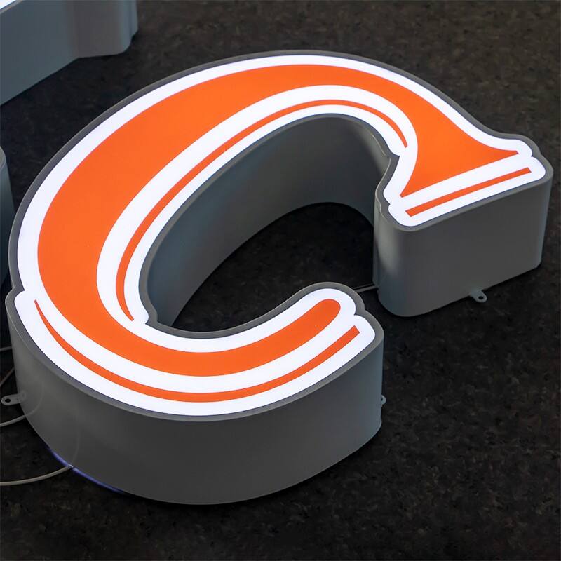 Front-lit led illuminated sign supplier