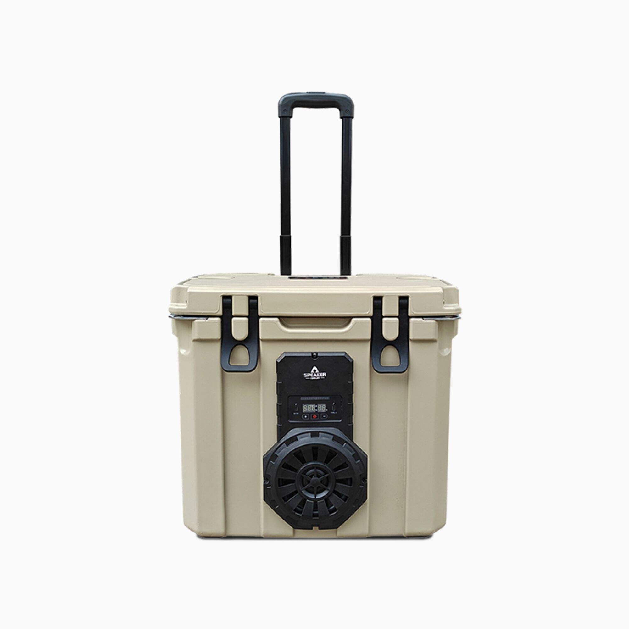 DL35-Speaker Cooler -Cold Drinks Packs Hotdogs, Camping Trips All-Day Tournaments