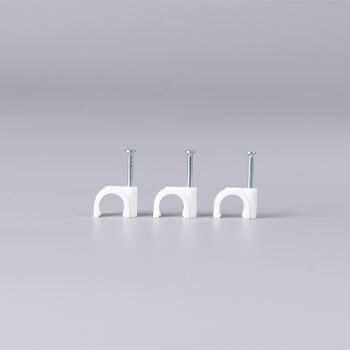 Round cable clip
