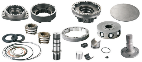 Hydraulic drive radial piston MS/MSE 02/05/08/11/18/25/35/50/83/125 poclain wheel motor details