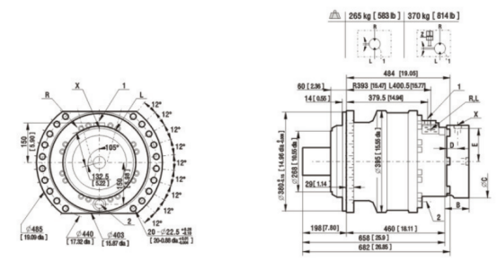 Jinjia Brand  HMS08 Radial Piston Hydraulic Motor for Road Roller supplier