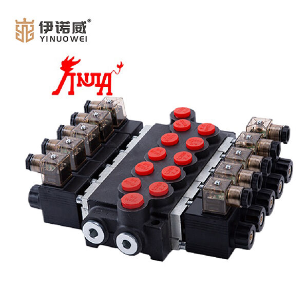 روش کنترل جهت جریان مایع توسط دریچه جهتدهی هیدرولیک.