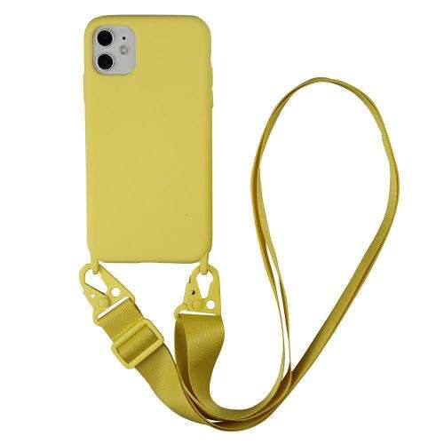 Phone case with thick shoulder strap