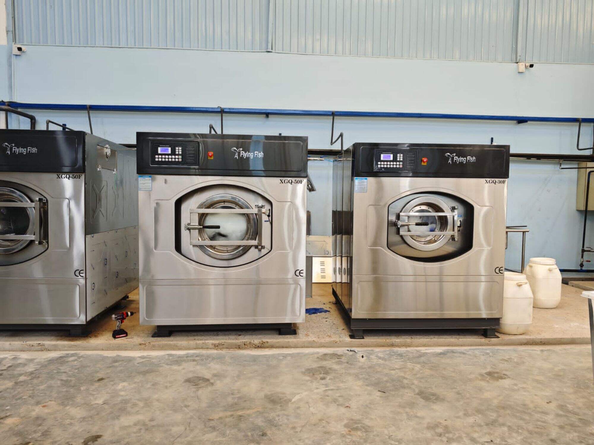  customer's laundry room