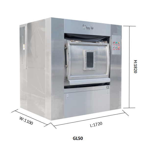  Industrial hospital barrier Washer Extractor details