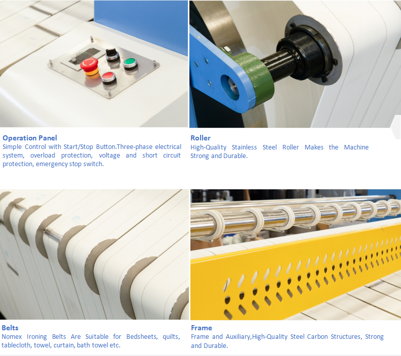 Professional Industrial Gas Heating Textile Ironing Machine Manufacturer supplier