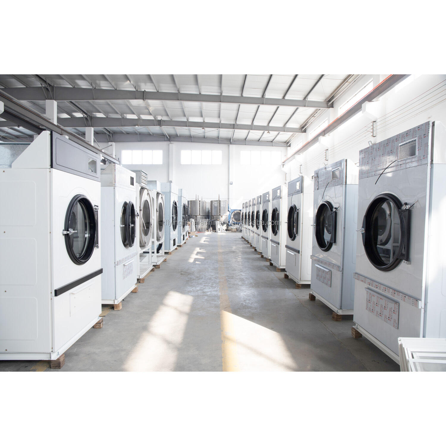 Steam Heated Commercial 50KG 110lbs Clothes Dryer Machine for Laundry supplier