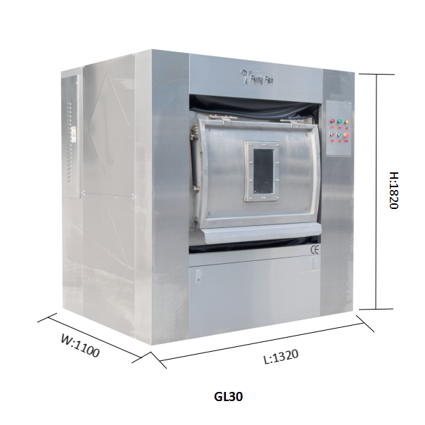  Industrial hospital barrier Washer Extractor details