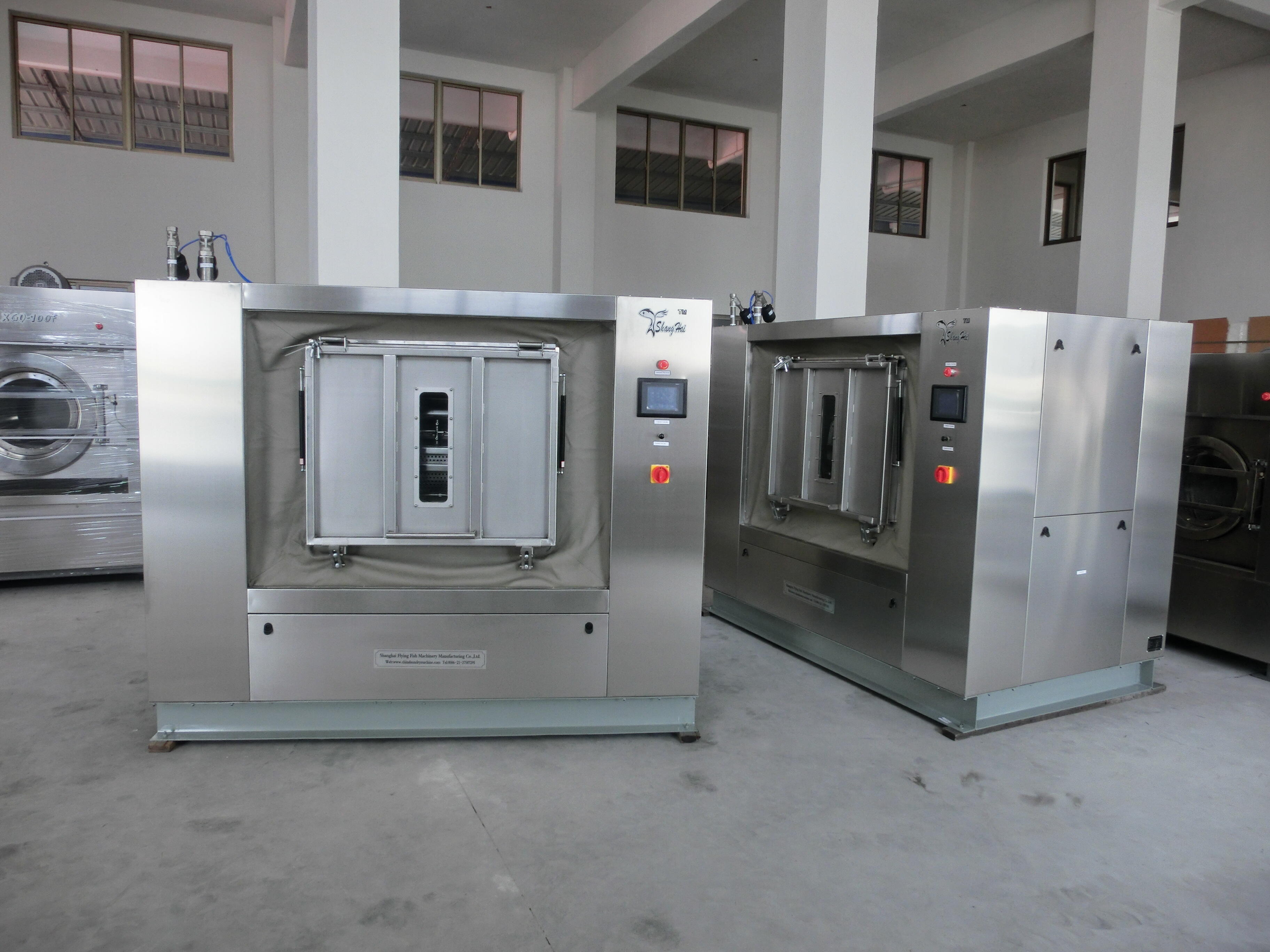  Industrial hospital barrier Washer Extractor factory