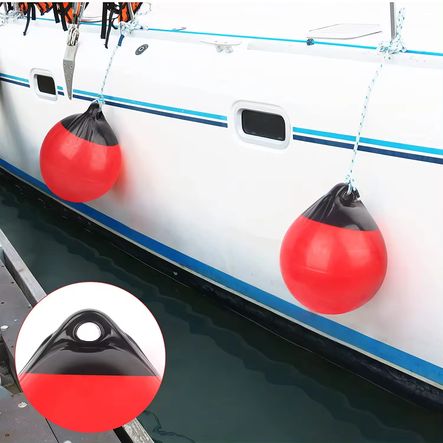 Inflatable Fender Bumper Docking Floating Fishing Buoy Mooring Boat Anchor Fenders Buoy factory