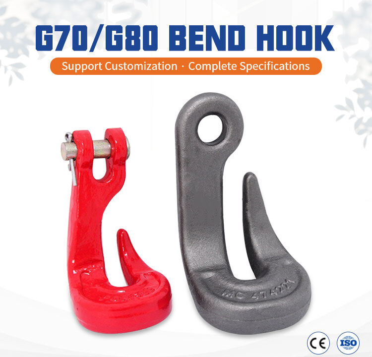 G70 Forged Lifting Riggings Eye Grab Bend Hook supplier