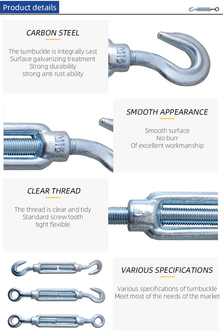 M16 M18 M20 M22 forged turnbuckle DIN1480 heavy duty German standard turnbuckle price factory