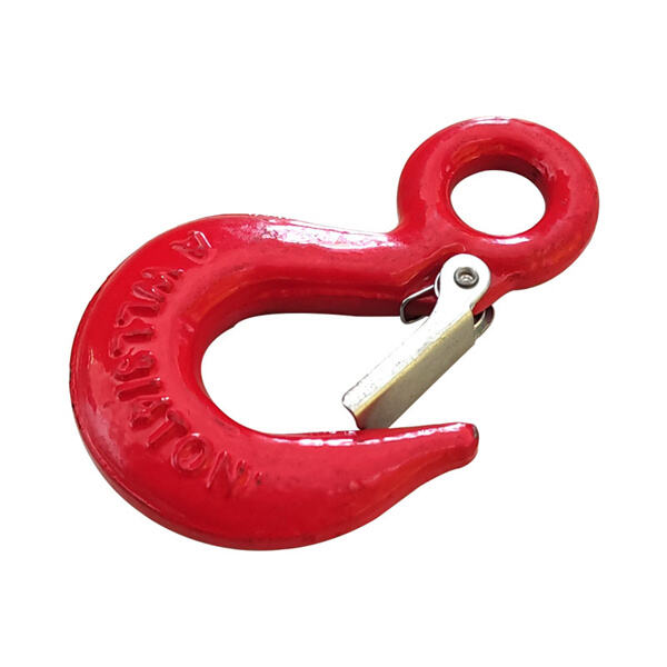 Reliable clevis sling hook for safe lifting operations