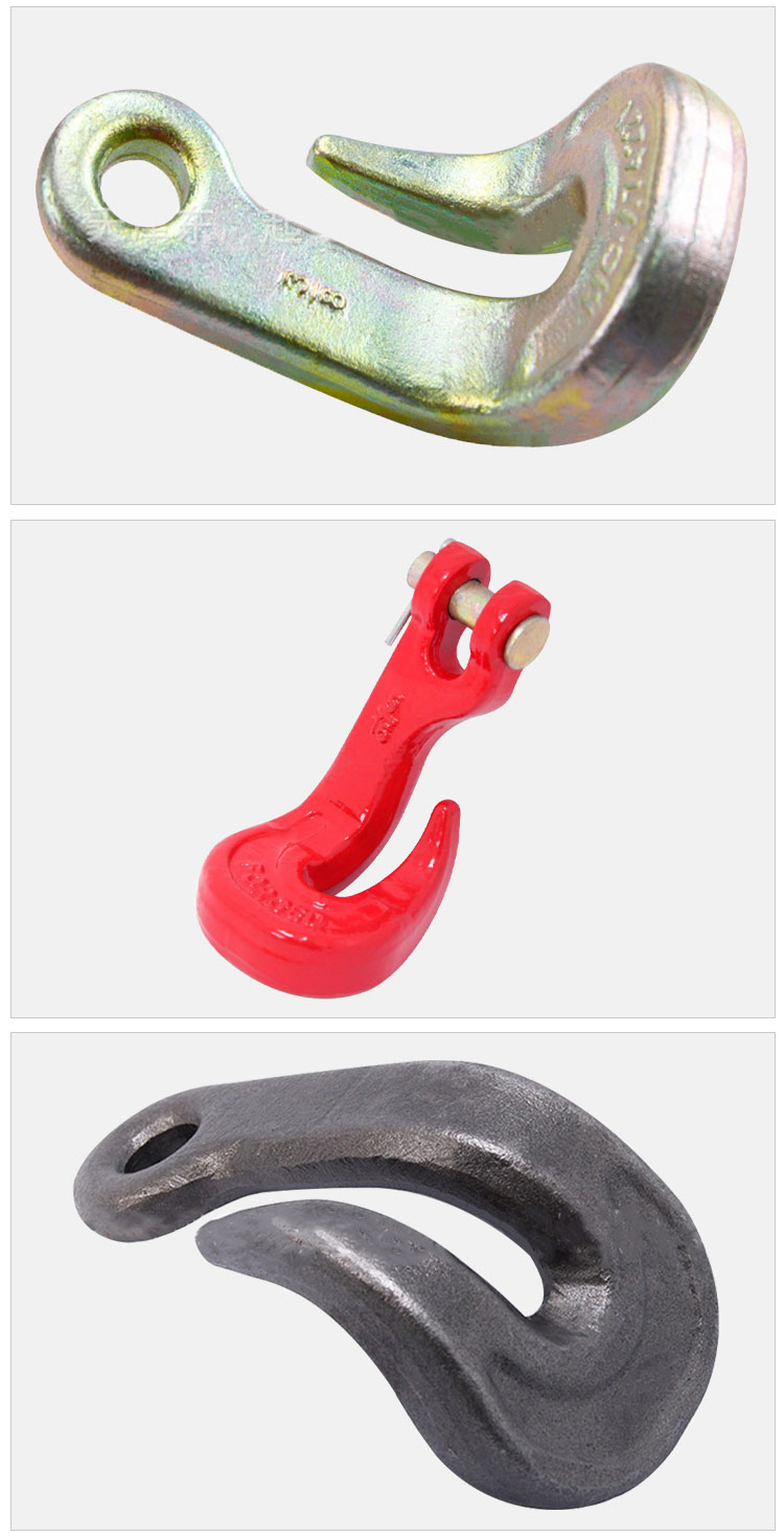 G70 Forged Lifting Riggings Eye Grab Bend Hook manufacture