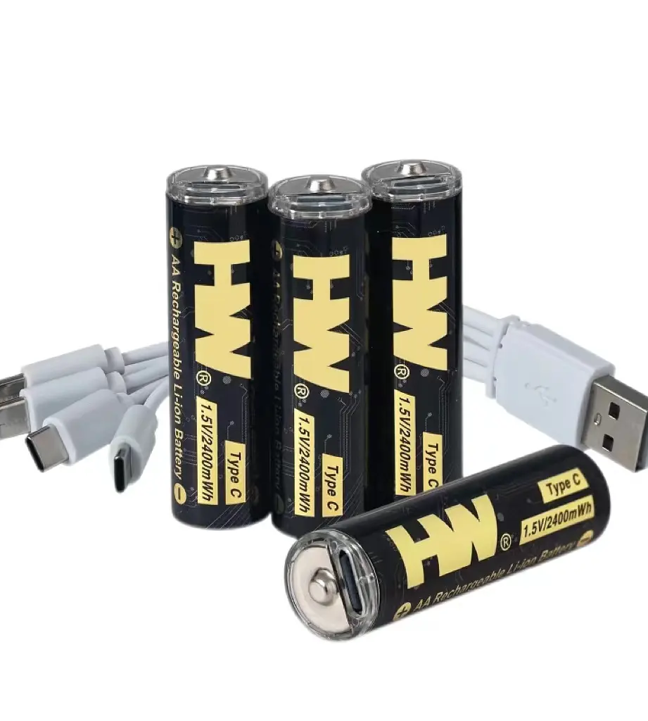 Durable Lithium AA Battery with Charger for Long-Term Reliability