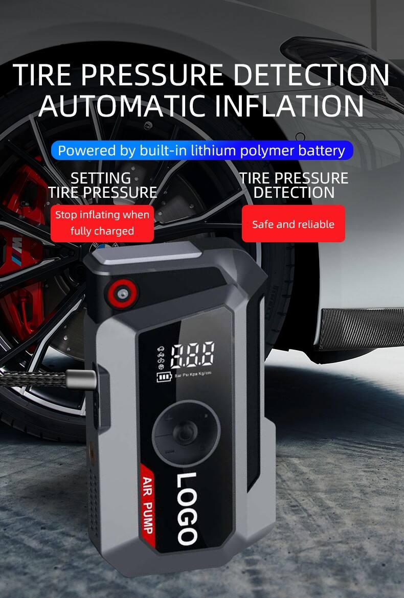 12V 8000mAh Jump Starter&Tire Inflator TM16K details