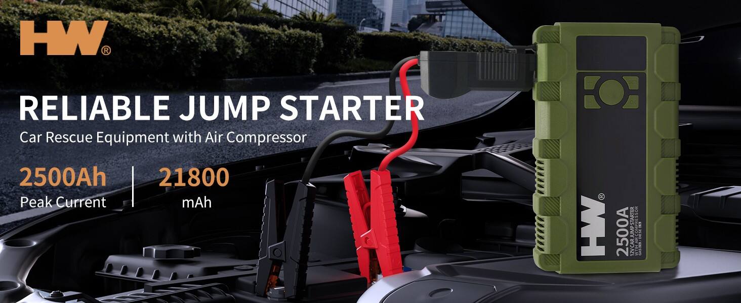 12V 21800mAh Jump Starter With Air Compressor X5 supplier