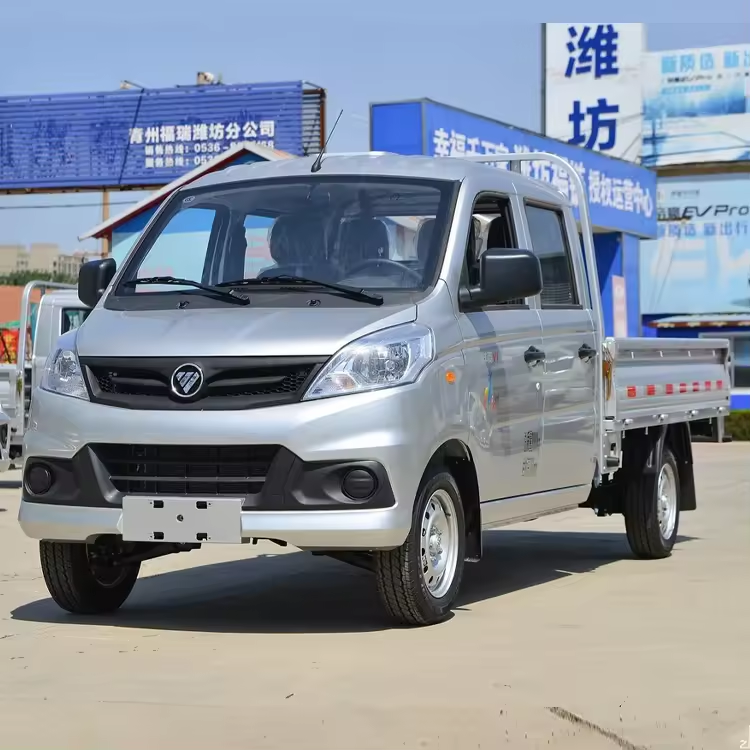 China Brand Foton 4x2 Cargo Truck Foton Xiangling V1 2tons 90hp Cheap Small Mini Cargo Light Lorry Truck For Sale