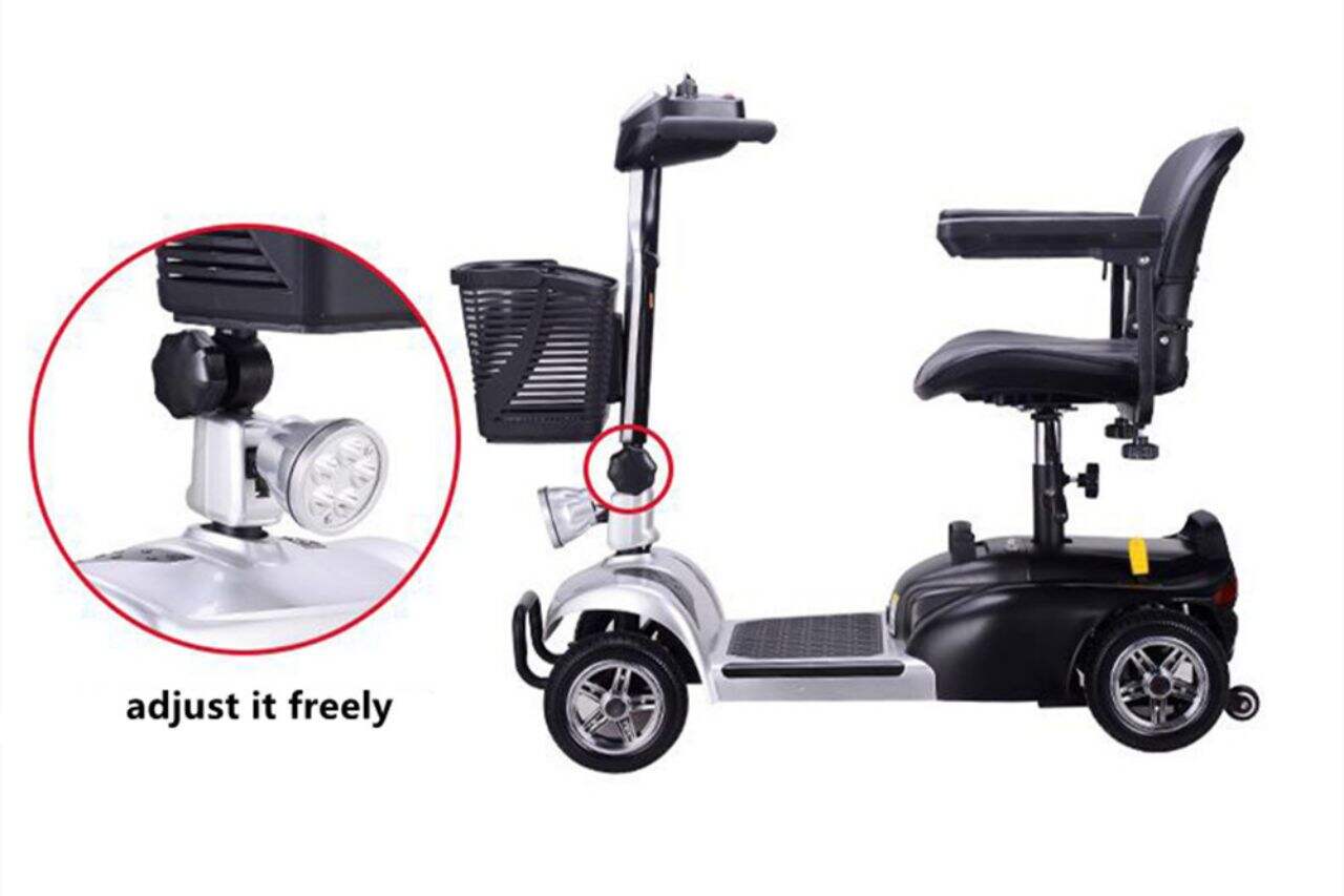 KSM-906A 4 Wheel Mobility Scooter Handicapped Travel Use Electric Mobility Scooter For Elderly Disabled Person factory