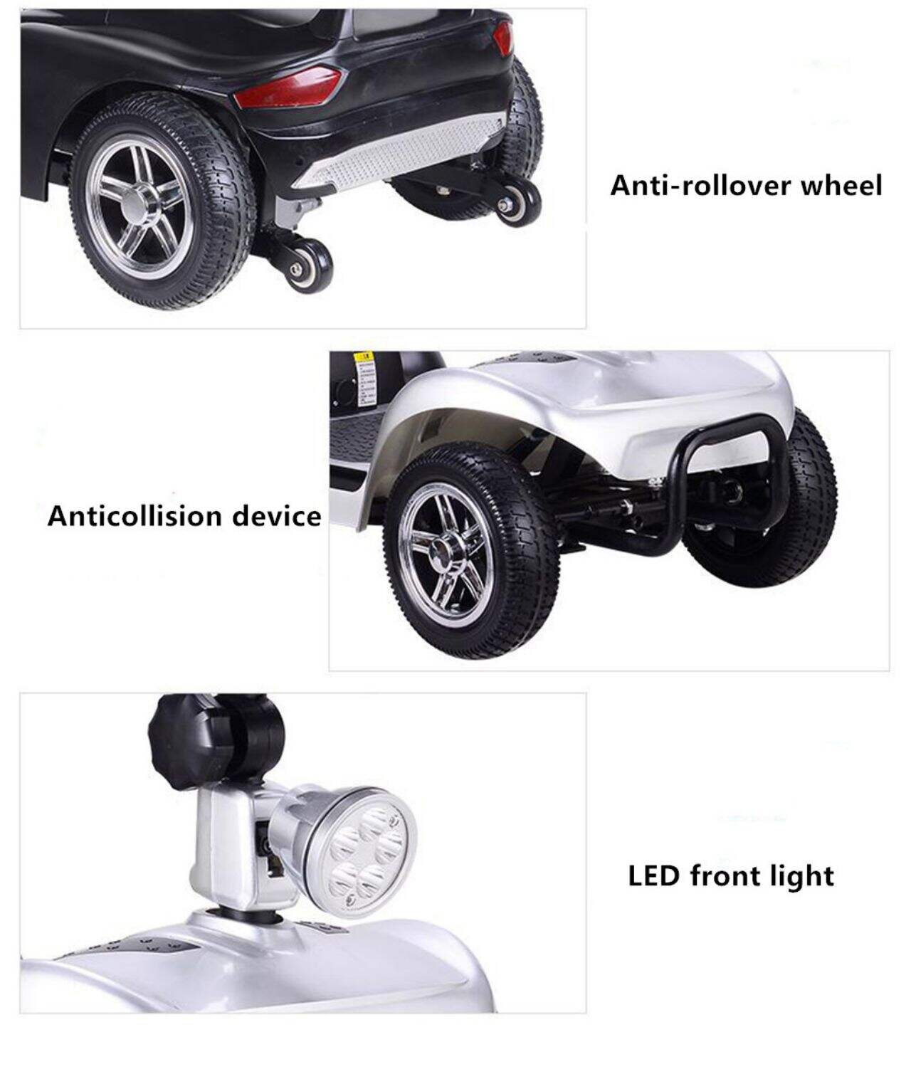 KSM-906A 4 Wheel Mobility Scooter Handicapped Travel Use Electric Mobility Scooter For Elderly Disabled Person supplier