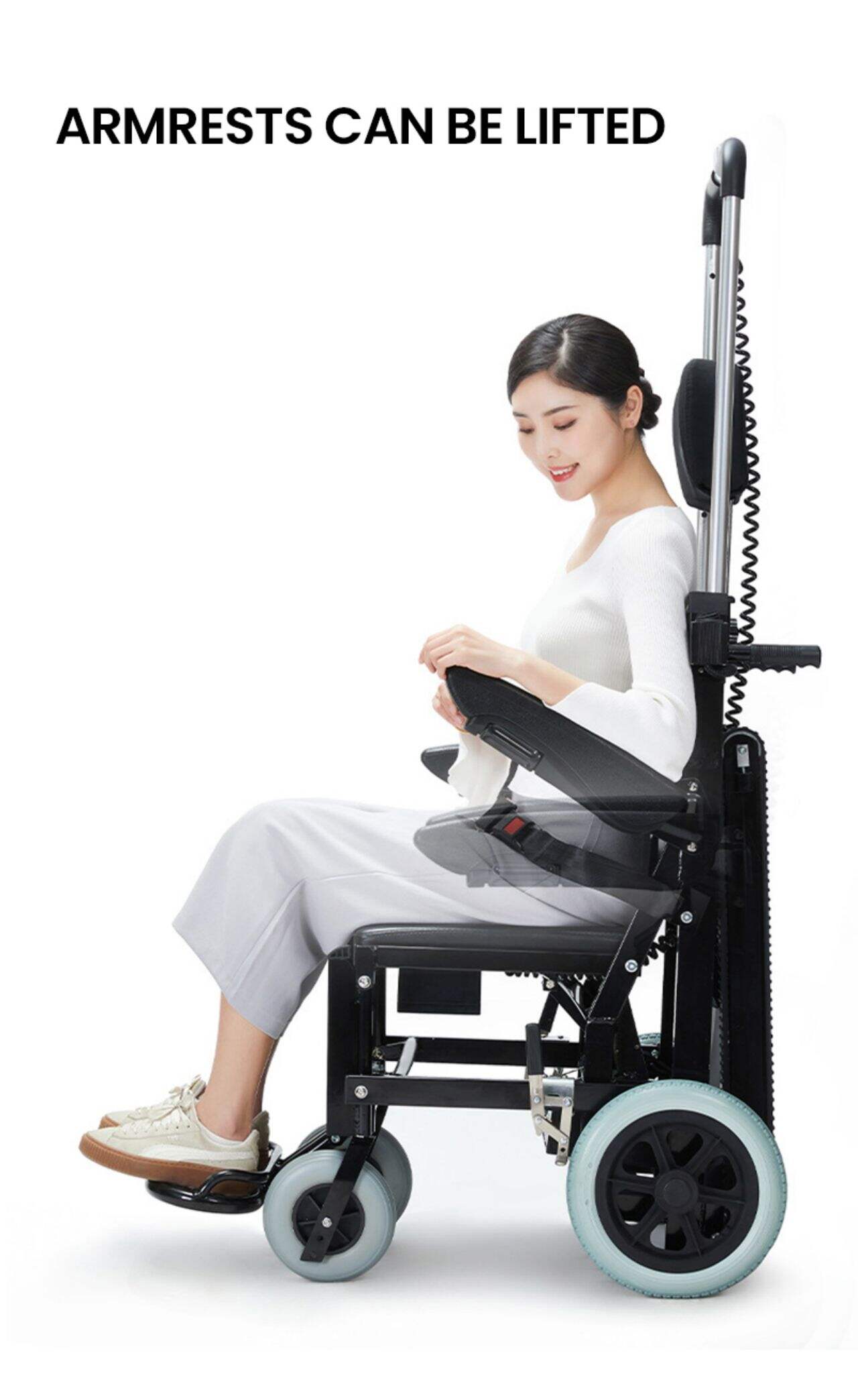 KSM- 302 Hot sale hospital emergency electric stair climbing chair wheelchair stretcher stair lift for wheelchair users details